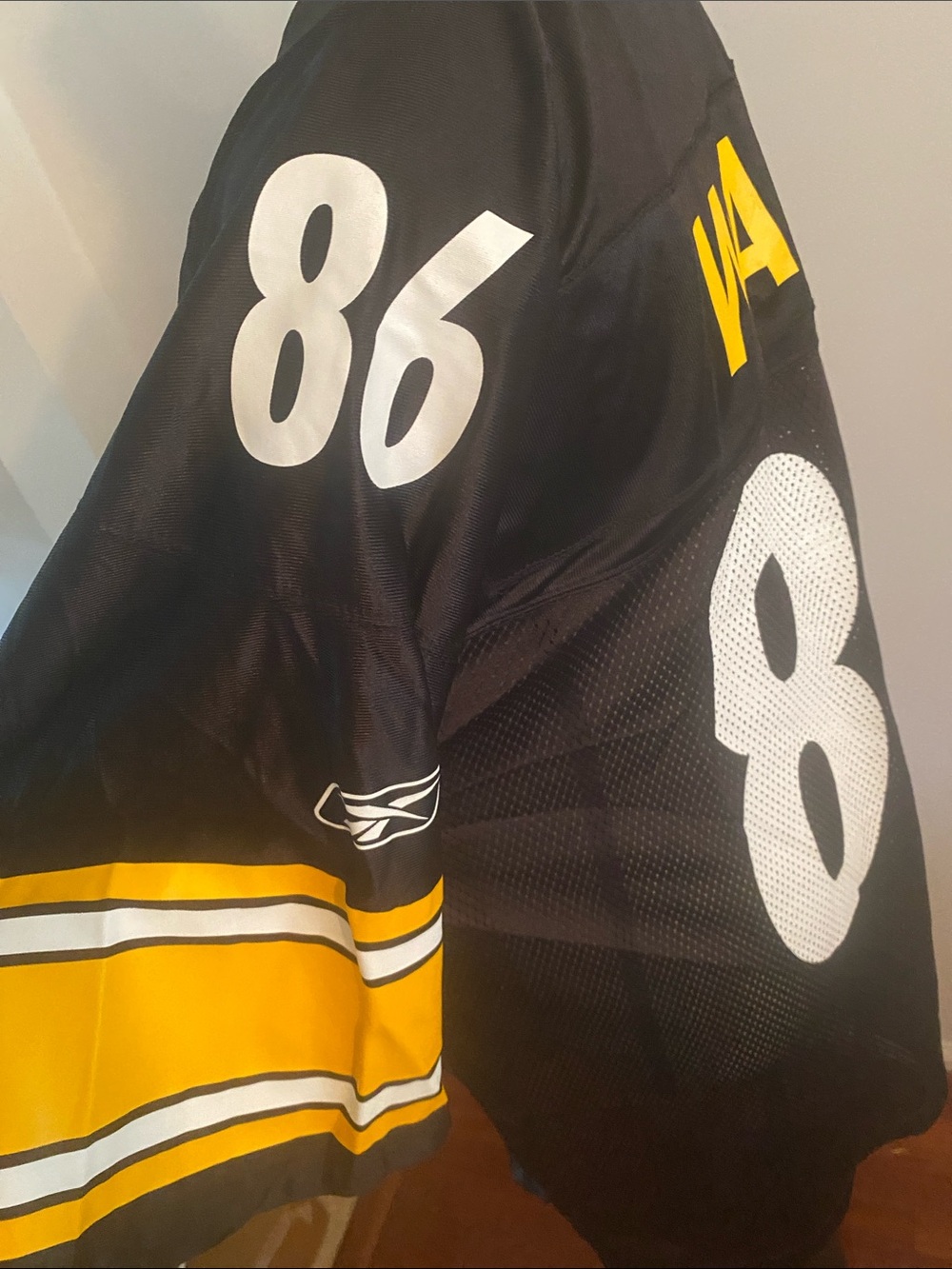 Hines Ward Reebok infield size large NFL jersey - Picture 4 of 7